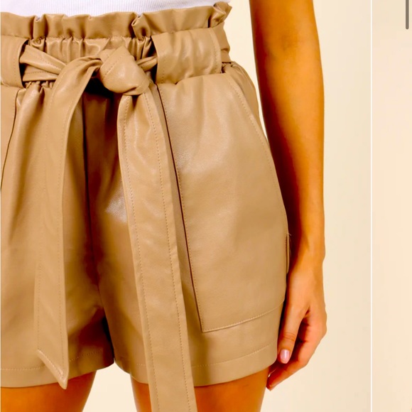 New CI SONO faux leather Shorts - Picture 7 of 10